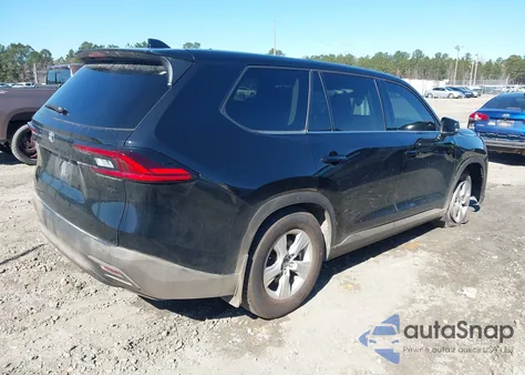 2025 Toyota Grand Highlander Le from USA, damaged, VIN 5TDAAAA57SS024569